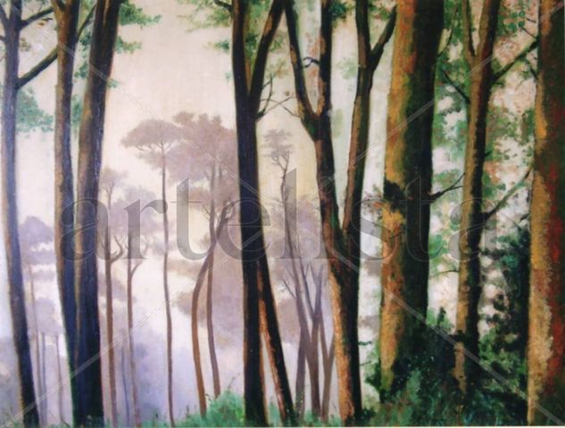 Bosques Oil Canvas Landscaping