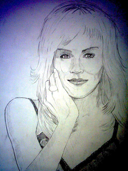 Sharon stone Pencil