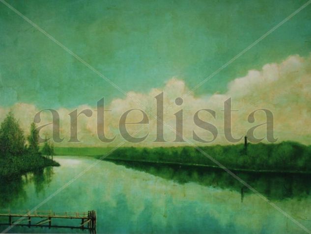 EMBARCADERO, HOLANDA Oil Canvas Landscaping