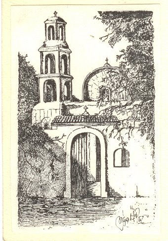 Entrada a la capilla