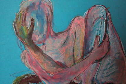 Desnudo azul detalle
