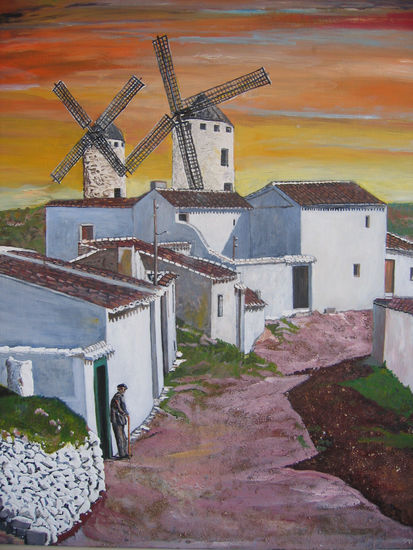 Campo de Criptana Oil Panel Landscaping