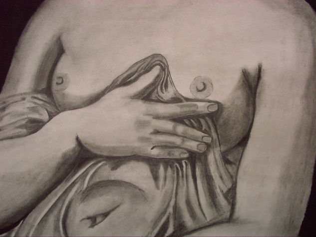 "La modelo " Charcoal