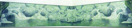 Piedras y agua