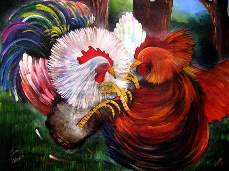 Pelea de gallos