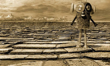 EN TIERRA DE NADIE (fotomontajes gran formato)