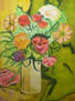 flores jarrón