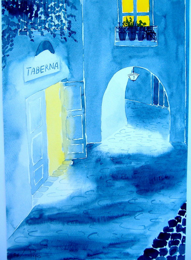 taberna de noche - vendido