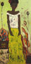 Frida con Flores