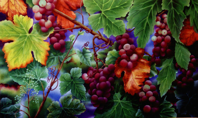 "Uvas" Acrylic Canvas Others