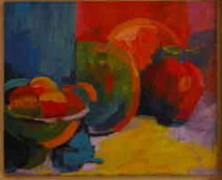 Frutero fauvista Oil Panel