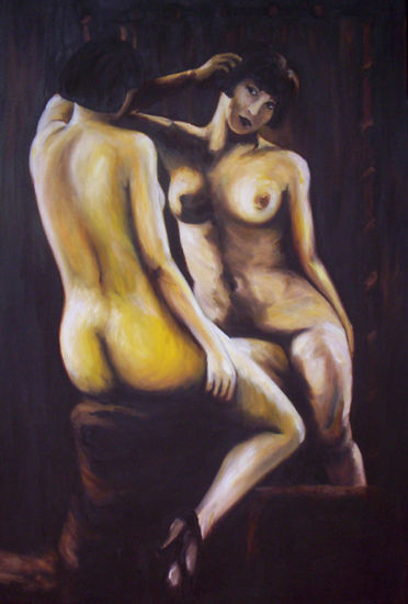 Nude my nude Oil Canvas Landscaping