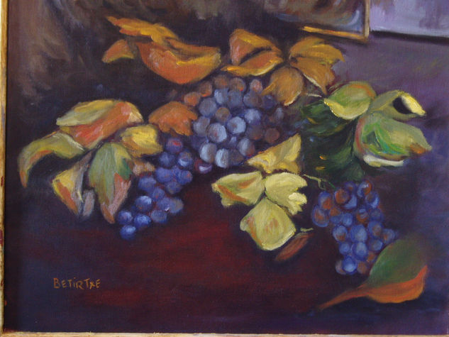 uvas tintas Oil Canvas Still Life Paintings