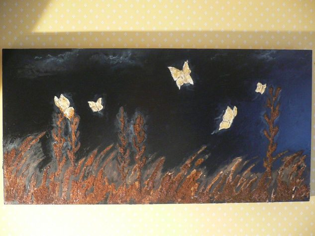 NOCTURNO DE MARIPOSAS 2 Oil Panel Others