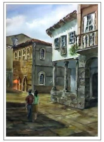 LA FERRERIA/AVILES Watercolour Paper Landscaping