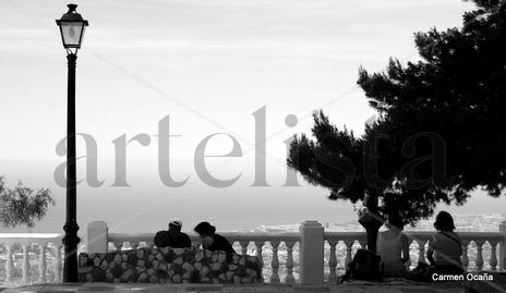 Atardecer en Mijas