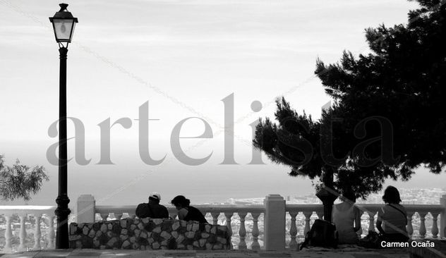 Atardecer en Mijas