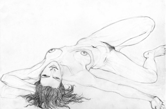 Desnudo femenino 033 Pencil