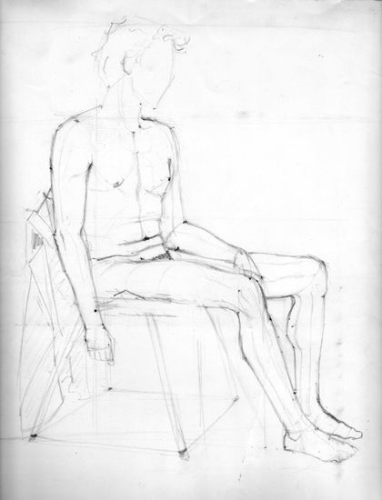 Desnudo masculino,Marcelo 02 Pencil