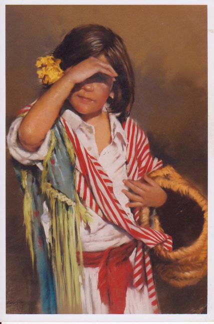 Niña gitana