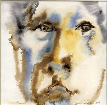 Rostro Watercolour Paper Portrait