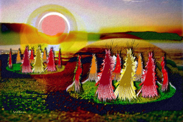 Danza Matriarcal a la Luz de la Luna. versiòn dos