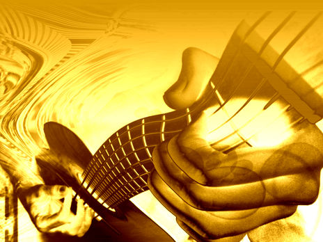 Hot guitar