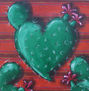 corazón cactus