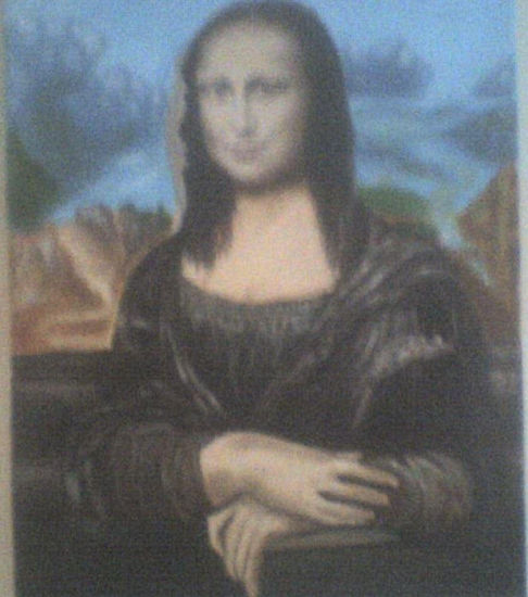 La Mona Lisa Óleo Lienzo Retrato