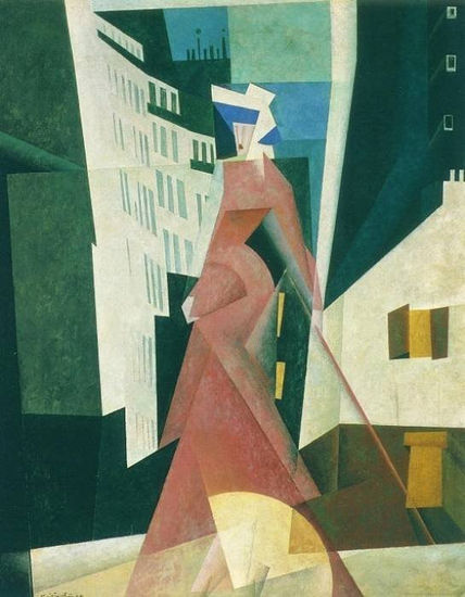 Feininger_WomanInMauve
