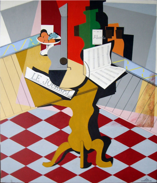 Interior con velador III