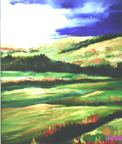 pradera Oil Canvas Landscaping