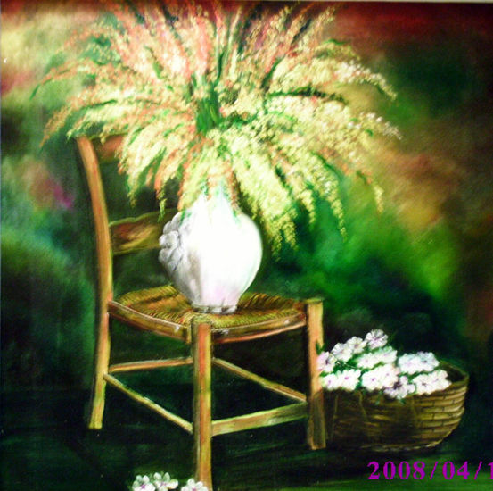 MIMOSAS Oil Canvas Landscaping