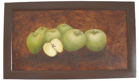 Manzanas Verdes Mixed media Panel Others