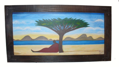 Descanso Acrylic Panel Landscaping