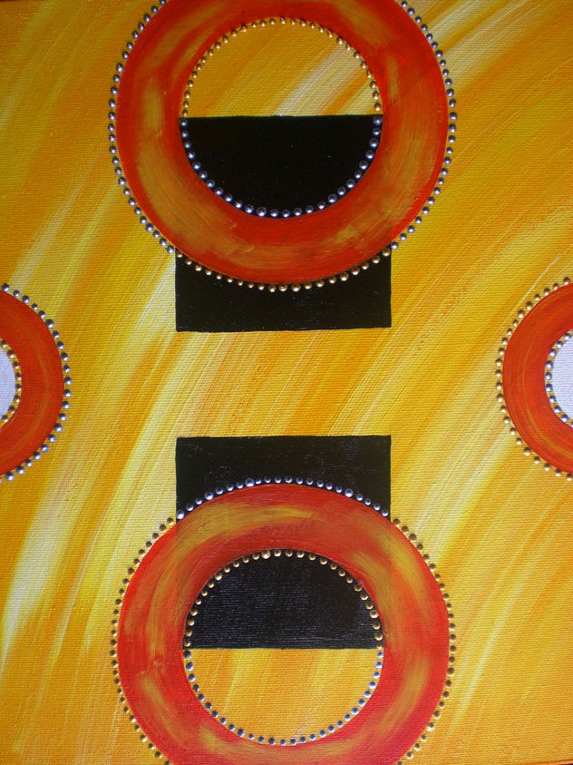 Simetría Circular Naranja 2