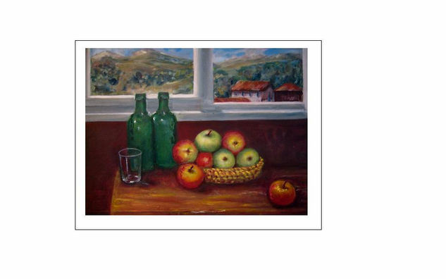 ventana asturiana Oil Canvas Landscaping