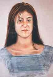 Chica Pastel Papel Retrato