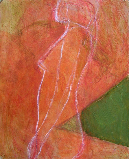 Mujer Oil Paper Nude Paintings