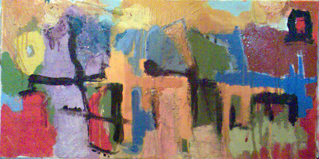 Barcelona XXI 8:00 PM Oil Canvas Landscaping