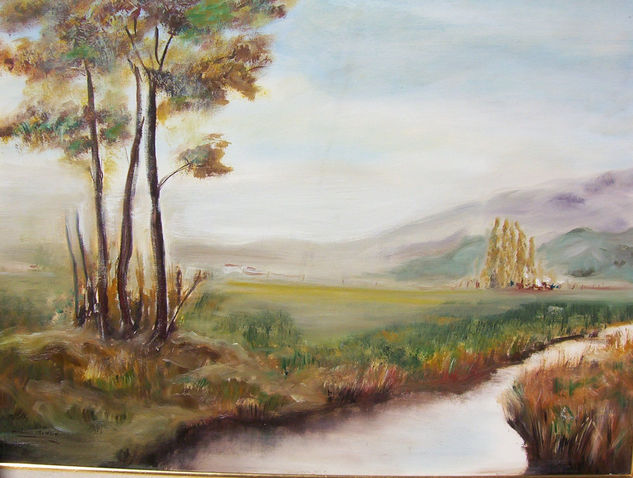 Sureño Oil Canvas Landscaping