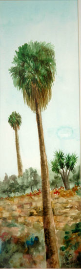 Benalmadena Watercolour Paper Landscaping