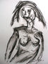 desnudo expresionista