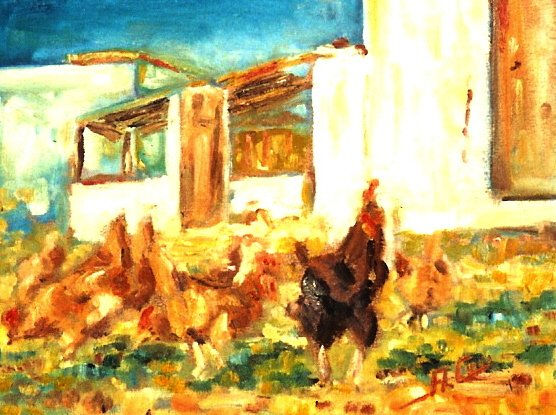 CORRAL Oil Canvas Landscaping