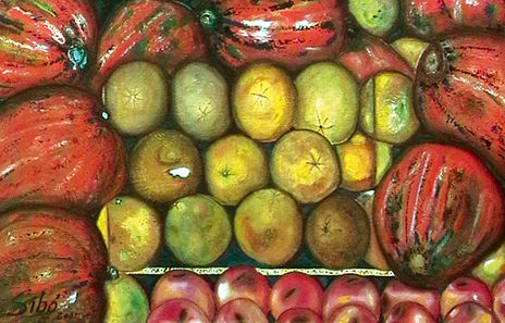 Calabazas en el...