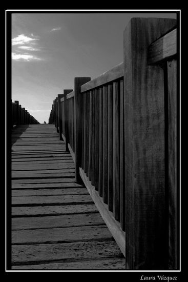 Puente hacia el olvido Architecture and Interiorism Black and White (Digital)