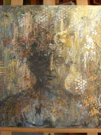 Retrato imaginario Acrílico Tabla Figura