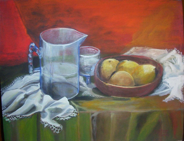 La Jarra Oil Canvas Still Life Paintings