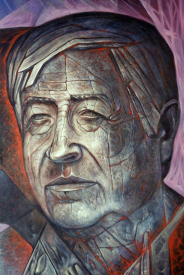 Mural César Chavez(detalle) Oil Textile Others