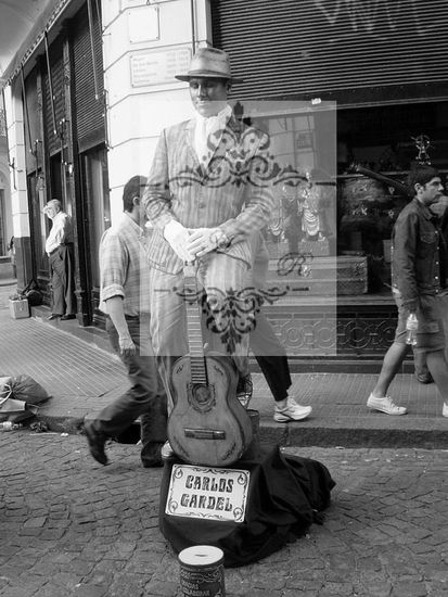 CARLOS GARDEL Viajes Blanco y Negro (Digital)